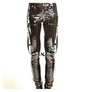Tripp nyc Pants Jumpsuits Tripp Nyc Black Vinyl Bondage